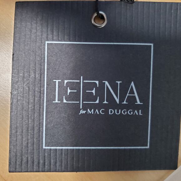 Mac Duggal Sequined One Shoulder Cut Out Gown Silver 26730 Size 8 New - Picture 7 of 14